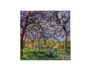 Claude Monet Printemps a Giverny oil painting reproduction